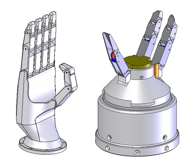 design robotic hand